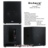 SUBWOOFER AKTIF 15 INCH BETAVO SA-150 PRO PROFEASIONAL AUDIO SPEAKER