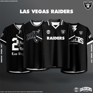 Raiders Las Vegas Fanissues Design Tshirt Roundneck Microfiber Material | Size S-8XL Baju deisgn rai