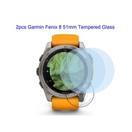 [RAYA] [New] [2pcs Glass] Garmin Fenix 8 51mm Tempered Glass Screen Protector
