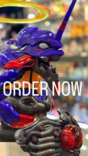 接受預訂 新劇場版> 初號機‘覺醒’軟膠半胸像  EVA Mechnoiz Toys  EVANGELION