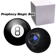 Black 8 Magic Props Prophecy Magic Ball 10CM Black 8 Magic Prediction Ball With Box Kids Gift