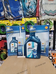 SHELL ADVANCE SCOOTER 800ml With FREE GEAR OIL 120ml for motorcycles