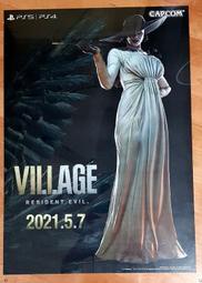 海報突擊隊 PS4 PS5 惡靈古堡8 村莊 原版海報 一套三張
