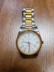 (數十年唔知價,自出合理價高者得)   司馬CYMA President Date Automatic男裝錶1隻