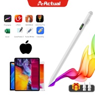 Actual Stylus Pen for iPad Pencil 2 1 iPad Stylus Pen with Digital Power Display, Palm Rejection Til