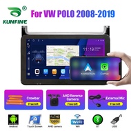 Car Radio For VW POLO 2008-2019 Octa Core  Android 10.0 Car DVD GPS Navigation Player Deckless Car S