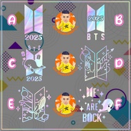 BTS Whalen Logo Cutting Sticker 2025 bts bts merchandise