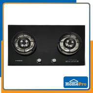 FABER GAS HOB FGH 572/90 BLACK 2 BURNERS 5.2KW 90CM