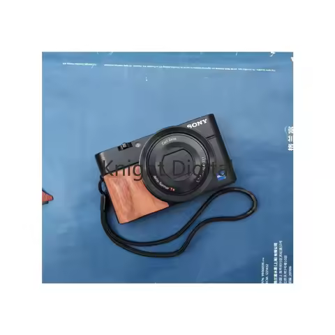 Camera Replacement with Tape Wooden Shake Handle Part for Sony AG-R2 RX100 II III IV RX100M2 RX100M3