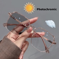 AHEYE Photochromic Anti Radiation Eyeglass Square Frame Shades for Woman men glasses frame replaceab