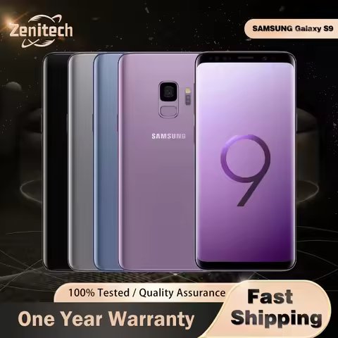Original Samsung Galaxy S9 G960F G960U1 4G LTE Mobile Phone 5.8" 4GB RAM 64GB ROM Octa Core NFC 12MP