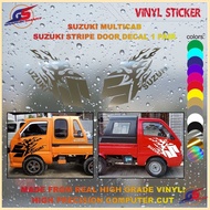 ✒ ☬ ✼ Suzuki Multicab Body Decals -Stripping Decal High Quality Vinyl Sticker