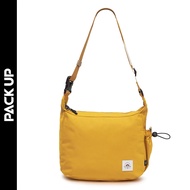 𝗣𝗔𝗖𝗞 𝗨𝗣 กระเป๋าสะพายข้าง  HQ LUGGAGE ผ้า Recycled Polyester รุ่น 804