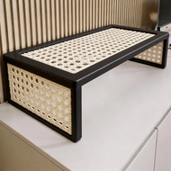 [48H Shipping] Foldable printer shelf, office desk layered copier stand a4Paper file rack, computer 