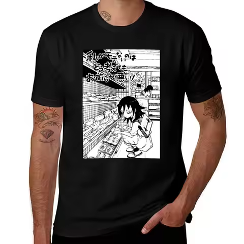 Watamote Tomoko Kuroki design T-Shirt blue lock new edition tshirts personalised custom t shirt mens