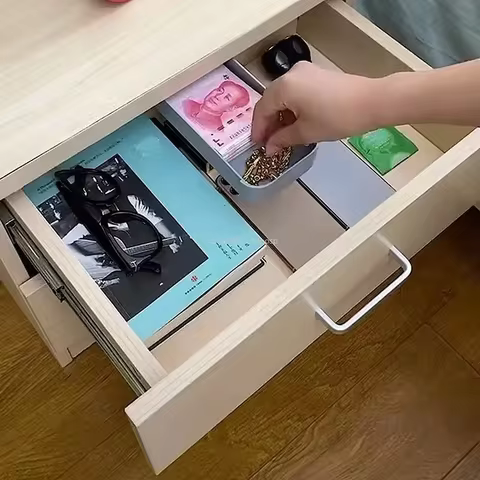 Safe Private Money Hidden Money Artifact Creative Hidden Stickers Table Bottom Box Anti-theft Hidden