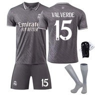 RM football uniform No.7 vinicius 11 Rodrigo 10 Mbappé jersey No.9 suit