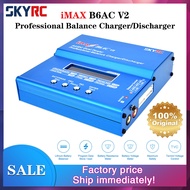 Original SKYRC iMAX B6AC V2 50W 6A Balance Charger Discharger Digital LCD Screen Li-ion Nimh Nicd Li