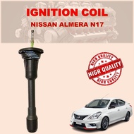 WARRANTY NISSAN ALMERA N17 IGNITION PLUG COIL TUBE