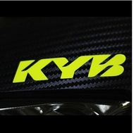 KYB shock absorber damping shock absorber of motorcycle decals stickers stickers cutter teeth