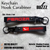 GANTUNGAN DAIHATSU FEROZA KEYCHAIN - FEROZA KEYCHAIN - DAIHATSU FEROZA CARABINER - DAIHATSU KEYCHAIN