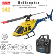 RC ERA A60 Rc Plane Helicopter 2.4G 6-Aixs Gyroscope 6ch Altitude Hold Optical Flow Bell 206 Mini Re