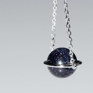 Galaxy  Planet 925. Silver Drop earrings / korea korean fashion accessories jewelry item 925 silver 