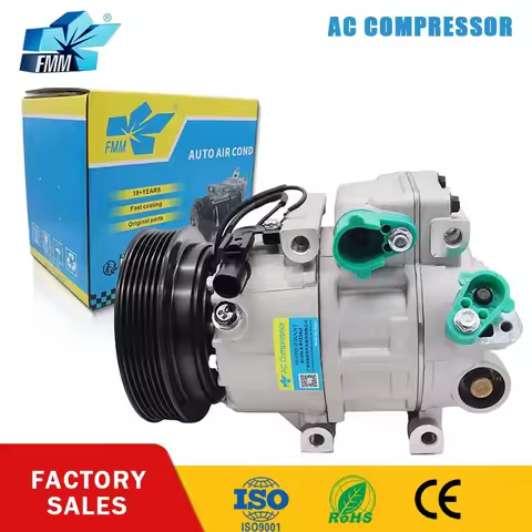 FMM VS16 A/C AC Compressor 12V for Hyundai ELANTRA 1.6 CRDI 1.5 HYUNDAI i30 i20 2000-2006 97701-1E30