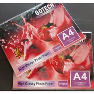 GOTECH BRAND GLOSSY PHOTO PAPER PHOTO PAPER