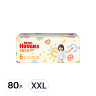 HUGGIES 好奇 柔舒褲型尿布  XXL  80片