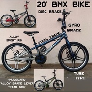 BASIKAL BMX ORIGINAL DESIGN BASIKAL 20inci SPORT RIM BMX BIKE SPORT BASIKAL BUDAK BX112