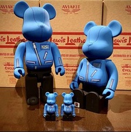 Bearbrick Lewis Leathers Cyclone