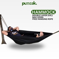 Hammock Double Layer Askar Camo Tampung Berat Sehingga 120kg Percuma Tali