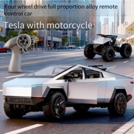 Tesla Cyber Pickup Truck Children's Toy Simulation Model Lighted Full Scale Alloy Remote Control Off