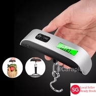 Portable Luggage scale,  LCD display scale (kg/lb), with built-in thermometer, strap/hook, for Trave