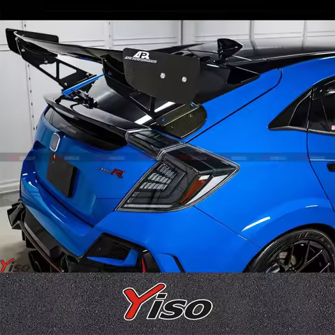 Applicable to Civic FK8 Type R Carbon Fiber APR Style Wing GTC250 Wing Modification Large Wing