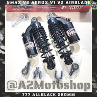 ◎⊙NMAX 2020 2021 V2 Aerox V1 V2 Shock Absorber Adjustable 280mm DBS Japan Technology