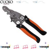 CUCKO Wire Stripper, 9-in-1 8 Inches Crimping Tool, Easy to Use High Carbon Steel Wiring Tools Cable