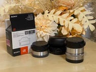 Sony 16mm 2.8 + ultra wide converter + fisheye converter 3鏡 for A6700 A6600 A6400 A6300 A6100 A6000 