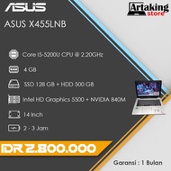 Asus X455LNB - Core i5 - Gen 5 th