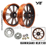 SPORT RIM 18 SPOKES KLX150 (MVR1)(BLACK/ORANGE)