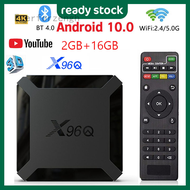 X96Q 4K HD TV Box HD Smart Network TV Set Top Box Android 10.0 Mini TV BOX Player HDMI 3D Home Media Streamer