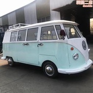 【人氣爆款】定做模型t1巴士售賣車冰激凌奶茶餐車移動擺攤汽車復古老爺車
