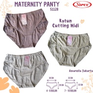 KATUN Pregnant Women's CD Pregnant Women's Panties 4 - 10 Months Maternity Panty Cotton Cutting Midi