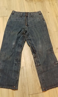 Burton gore-tex denim snowboard pants 滑雪褲