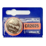 [SG] [1 Piece] muRata CR2025 Lithium Cell Button Battery