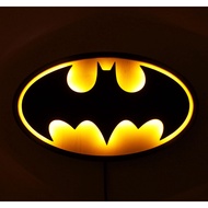 Justice League lamp creative Batman LED night lamp wall lamp home decoration lamp superhero logo lam