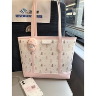 christy ng bucket Beg tangan besar Girl Heart Pink Tote Bag Handbag Ladies Large Capacity Class Comm