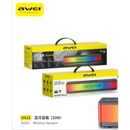 AWEI FASHION COLOURFUL LIGHT WIRELESS SPEAKER 20W