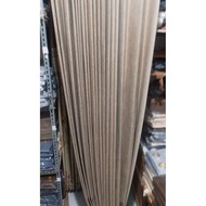 100% blackout curtains, 6 waves, 250 cm high